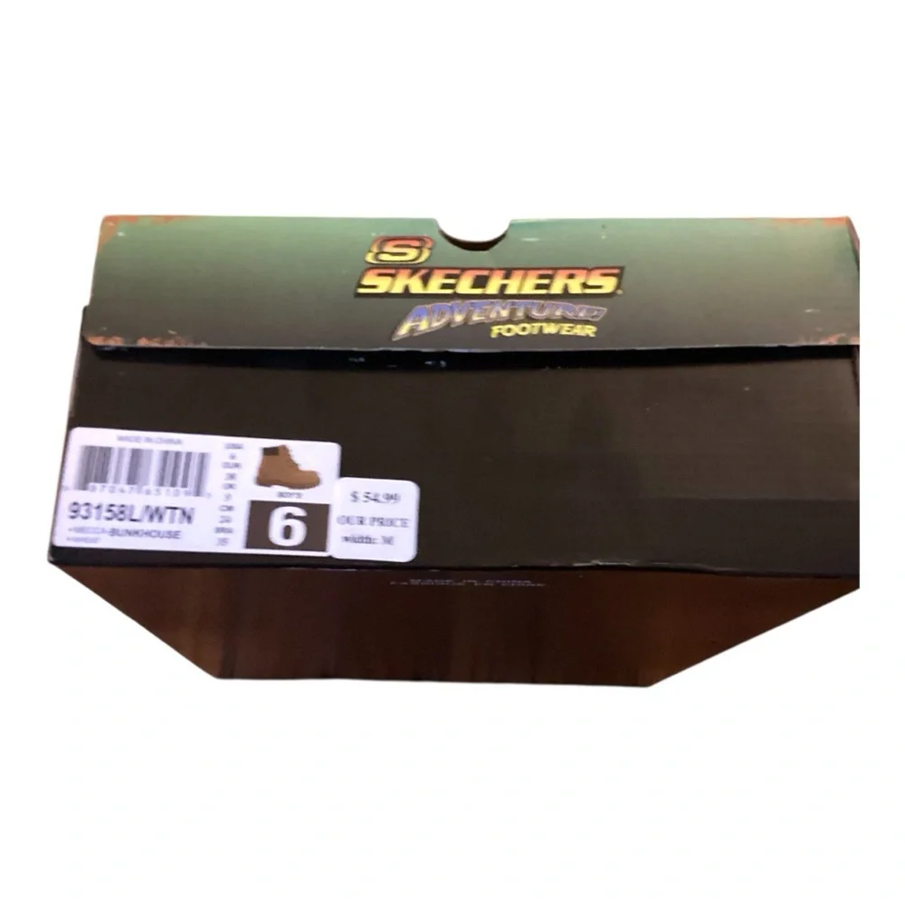 Skechers Kids Tan Lace-Up Boots